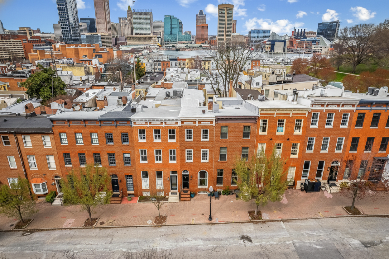 Federal Hill neighborhood in Baltimore