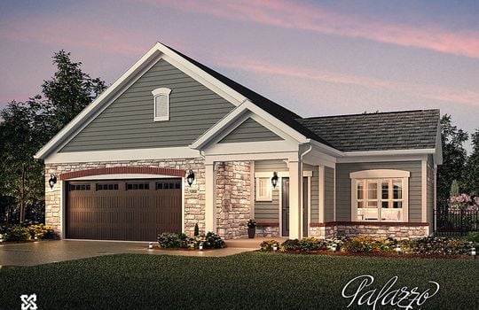 Rendering of the Palazzo in The Courtyards On Lake Norman