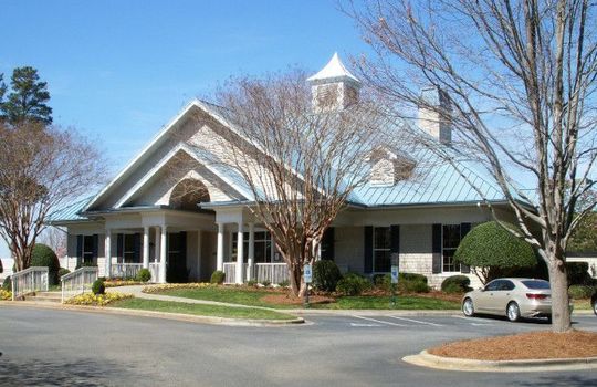 View Of The Front Of The Peninsula Yacht Club