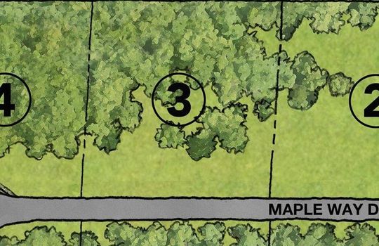 3035 Maple Way Lot 3 Map