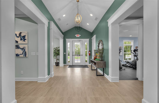 The Courtyards On Lake Norman Clubhouse Entry Foyer
