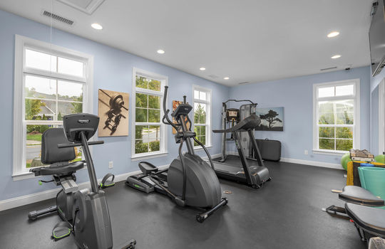The Courtyards On Lake Norman Clubhouse Fitness Center and Gym