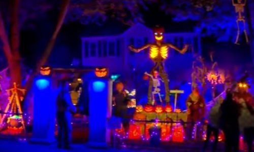 A Massive Halloween display benefits the Ashland Food &hellip;