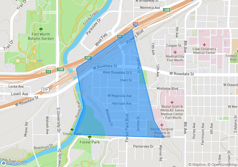 Mistletoe Heights Real Estate Fort Worth, TX // HELEN PAINTER