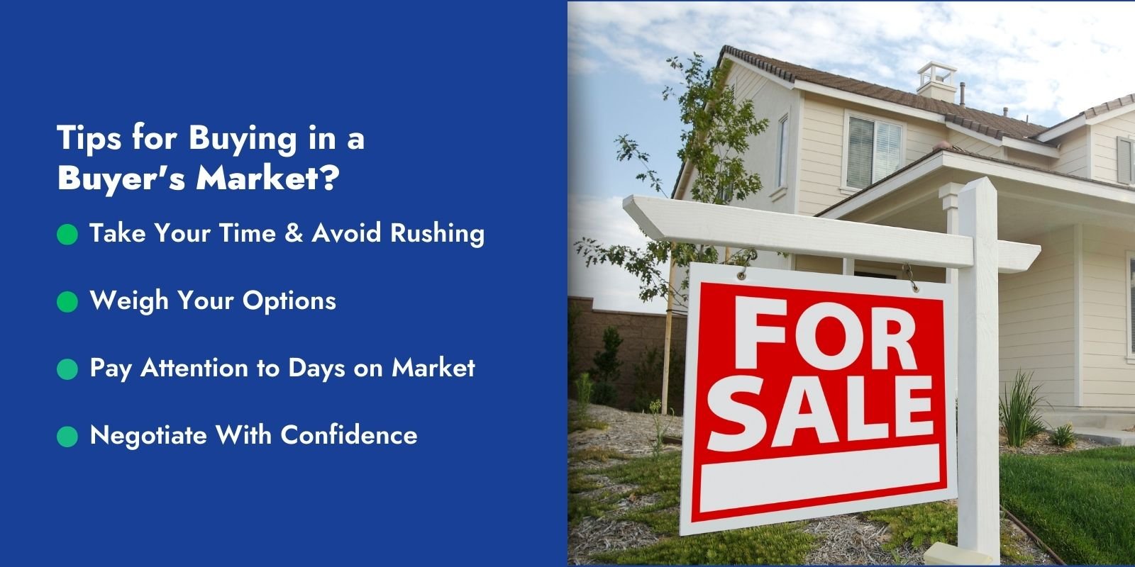 Tips for Buying in a Buyers Market