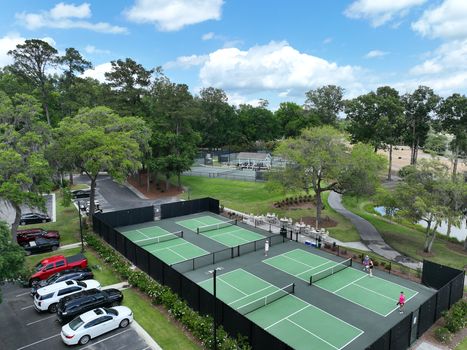 Tennis Courts Callowassie Island