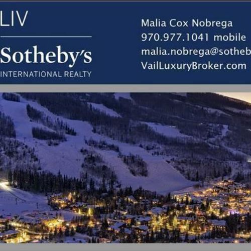 August Market Report for the Vail Valley - Malia Cox Nobrega