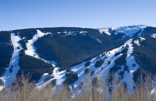 Ski Runs and Chairlift Beaver Creek Colorado