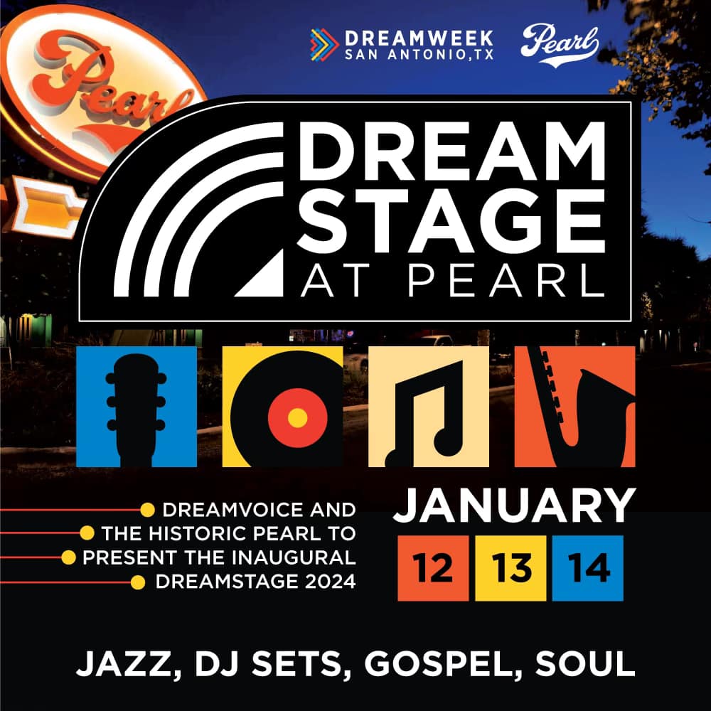 Dream Stage at Pearl event info graphic