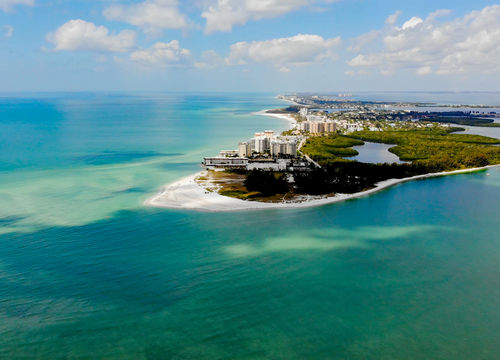 Aerial,View,Of,Lido,Key,And,Longboat,Key,In,Sarasota,