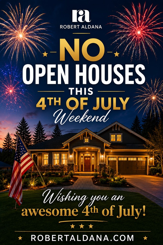 4th of july no open houses