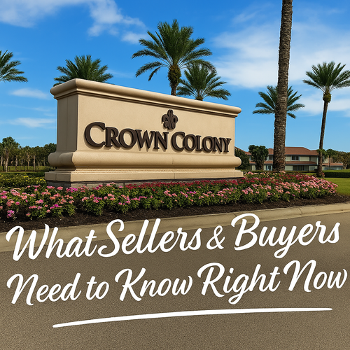 Crown Colony Real Estate in 2025: What Sellers …