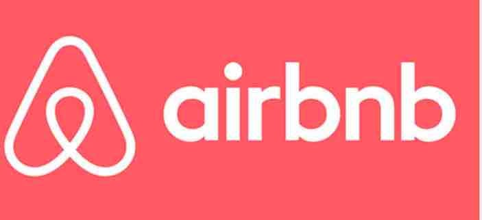 Airbnb Logo with Pink Background