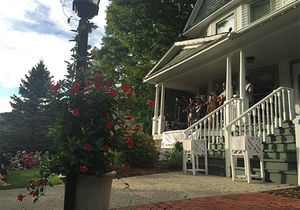 The Jones House in Boone, North Carolina, hosts local artists performing traditional Appalachian folk music.