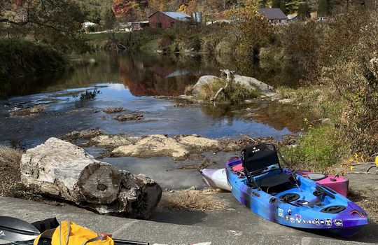 Kayaking West Jefferson