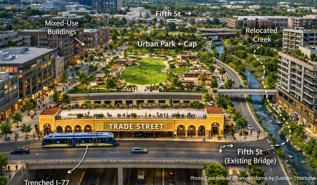 Charlotte Parks & Lifestyle Upgrades: Bryant Park, I-77 Cap Park & Walkable Living