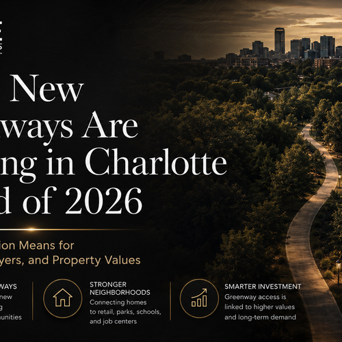 Three New Greenways Are Opening in Charlotte by End of 2026 — Here's What It Means for Nearby Neighborhoods