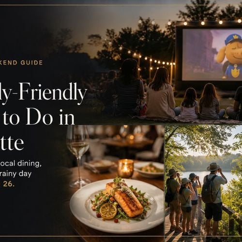 5 Family-Friendly Things to Do in Charlotte This Weekend (July 24–26): Movies, Restaurant Week & Free Outdoor Fun