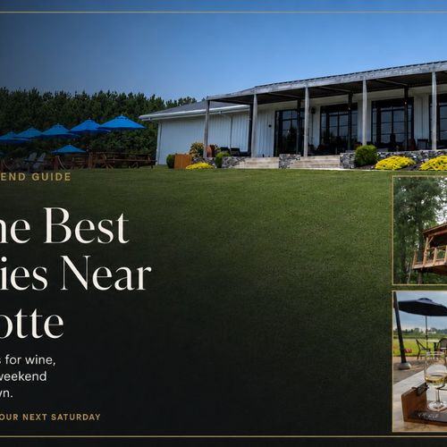 5 of the Best Wineries Near Charlotte, NC