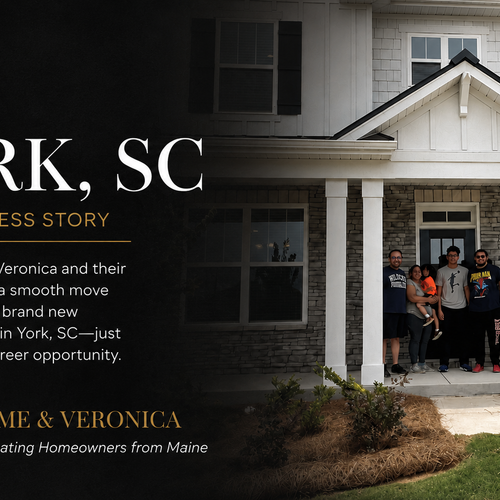 Mackenzie Siek Helps Maine Family Make a Smooth Move to a New Construction Home in York, SC