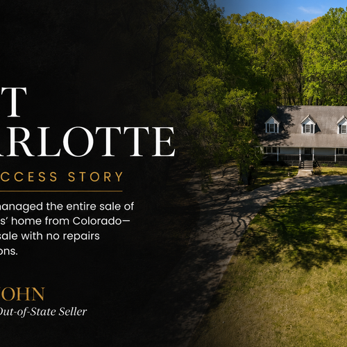Jasmine Garcia Delivers a Seamless West Charlotte Estate Sale for an Out-of-State Seller