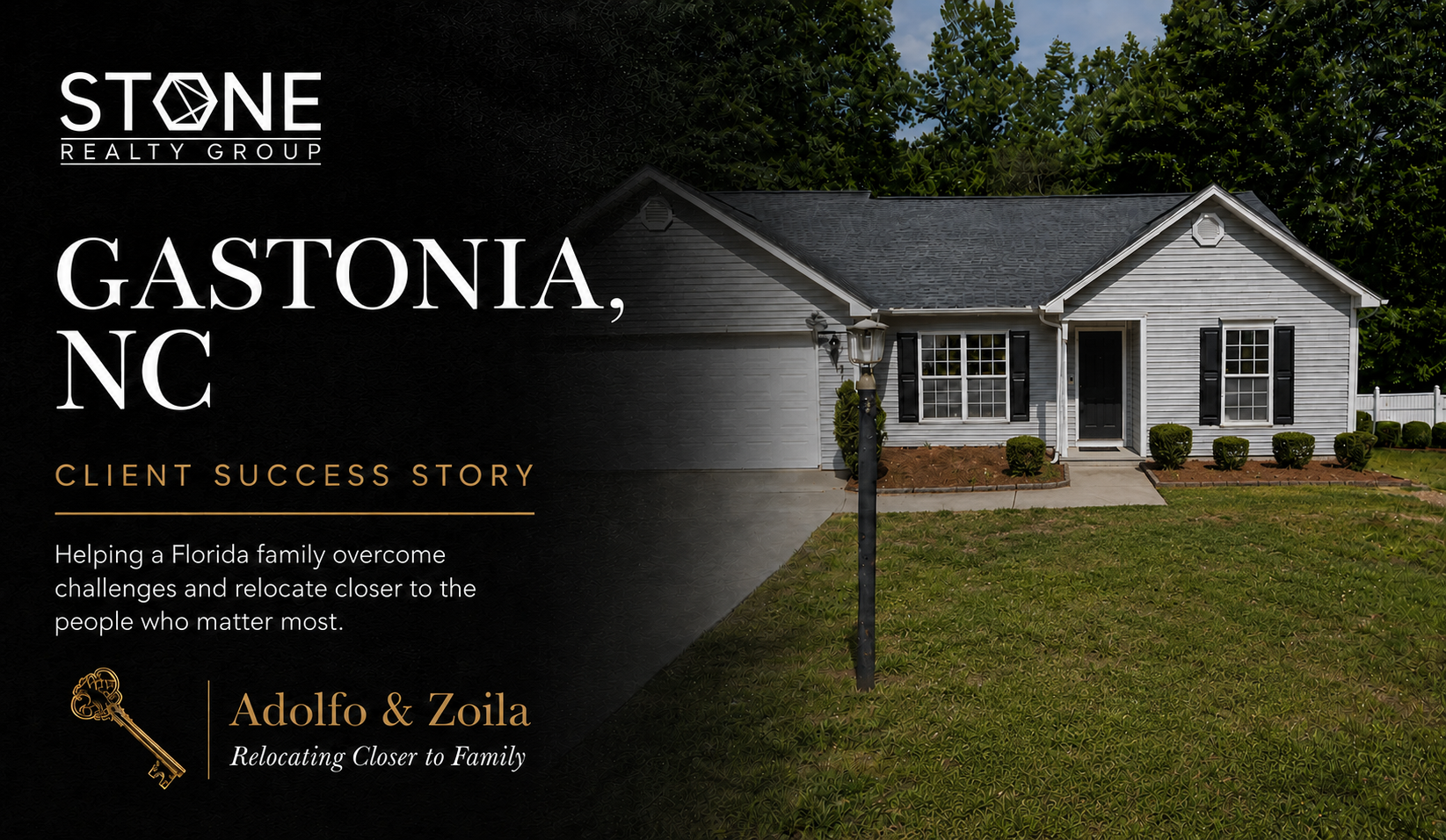 Sofia Corona helps a family buy a home in Gastonia, NC