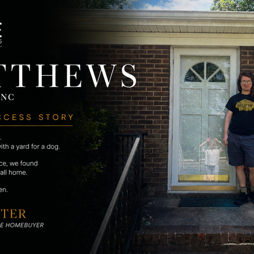 Hasty Millen Helps First-Time Homebuyer Overcome a Roof Challenge in Matthews, NC