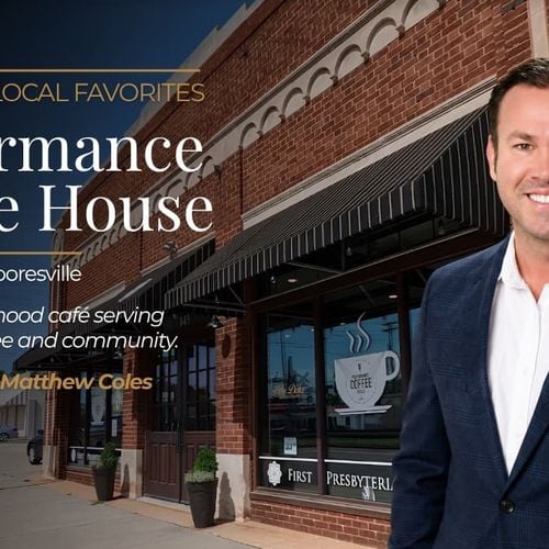 Matthew Coles' Favorite Coffee Spot in Mooresville: Why He Loves Performance Coffee House