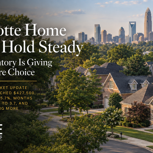Charlotte Home Prices Are Holding, but Buyers Have More Choices: August 2026 Housing Market Update