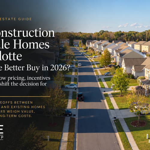 New Construction vs. Resale Homes in Charlotte: Which Is the Better Buy in 2026?