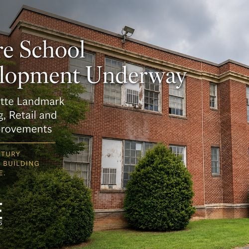 Wilmore School Redevelopment Breaks Ground in Charlotte