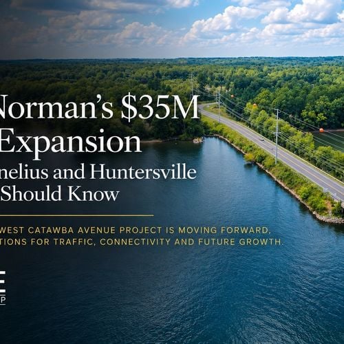 Lake Norman's $35M Road Expansion Moves Forward: What Cornelius and Huntersville Residents Should Know
