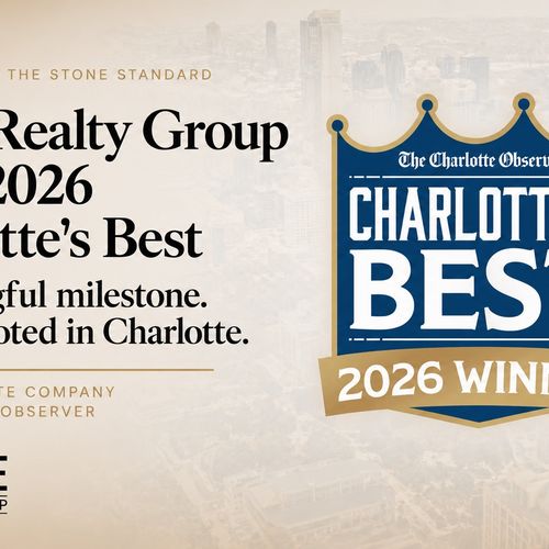 Stone Realty Group Wins 2026 Charlotte’s Best Award