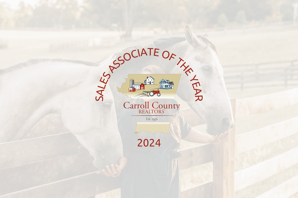 Sales Associate of the Year! Elisabeth Yeager Homes and Farms Group