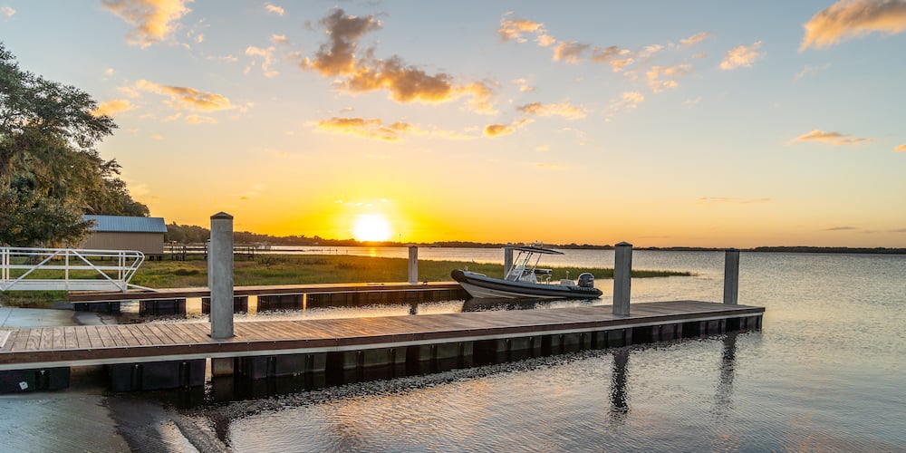 "clermont,,Fl,/,Usa,-,1-9-2020:,Sunset,View,Of,The