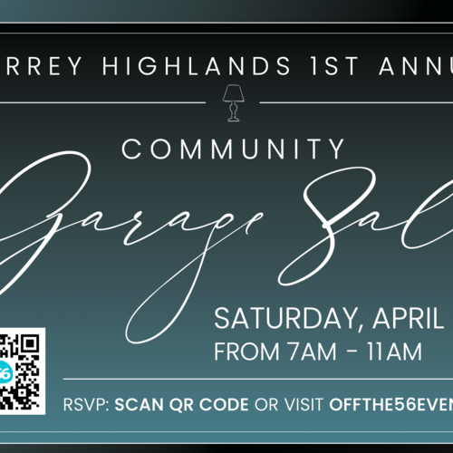 1st Annual Torrey Highlands Garage Sale