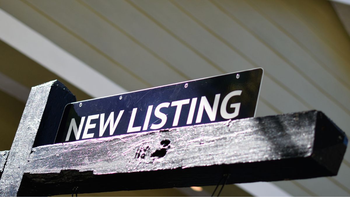 "New Listing" Sign - How to Get You First Listing as a Real Estate Agent