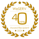WeSERV 40 Under 40 Award Recipient 2024