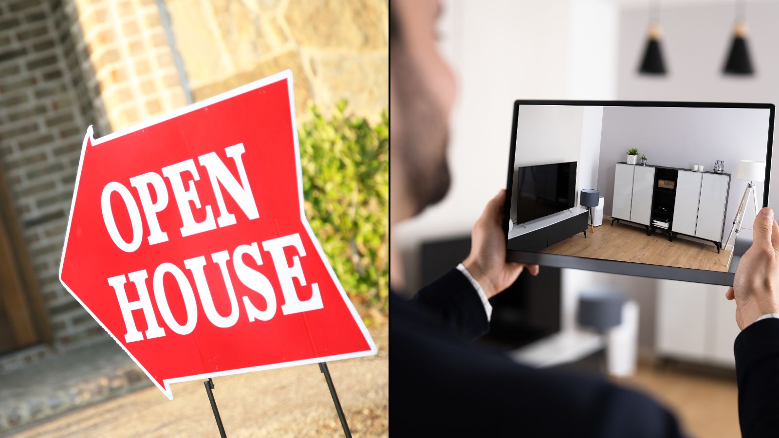 Open House vs Virtual Tour