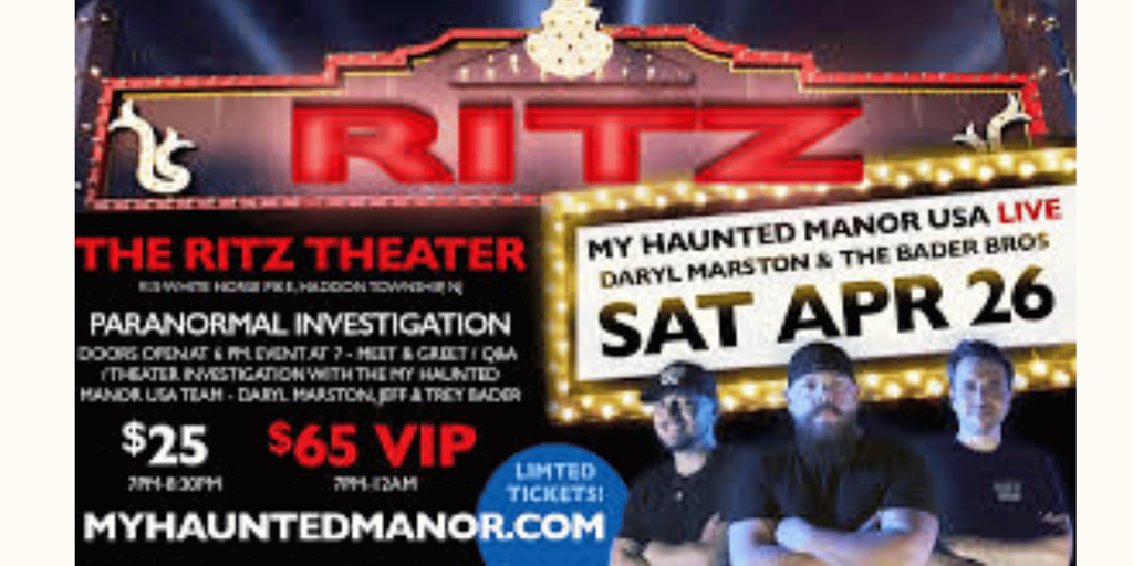 👻 My Haunted Manor LIVE at The Ritz Theater