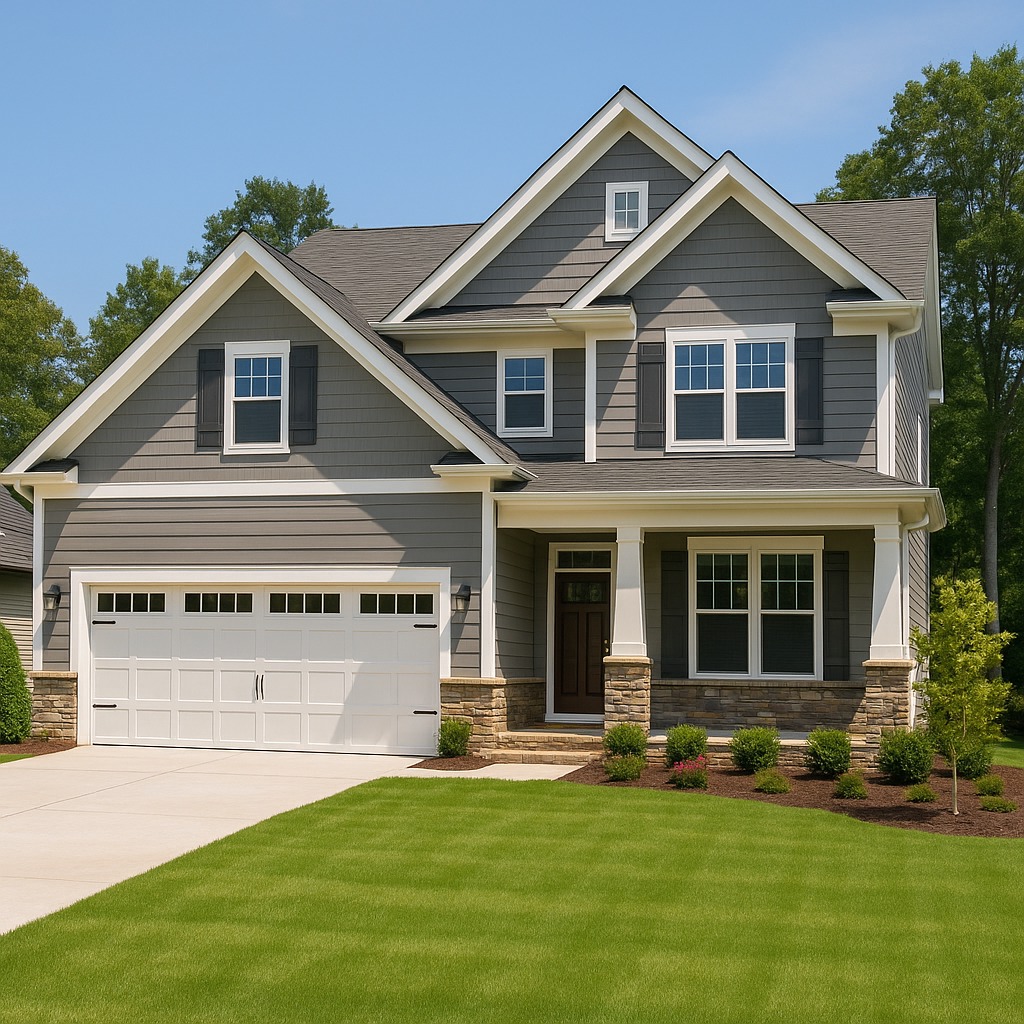 suburban family home