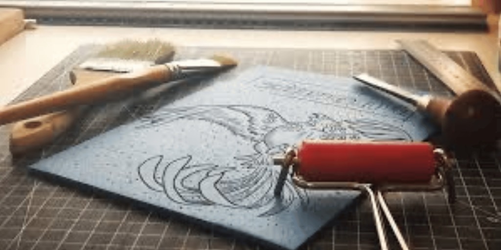 Linocut Printing