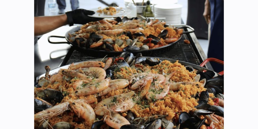 Paella on the Patio