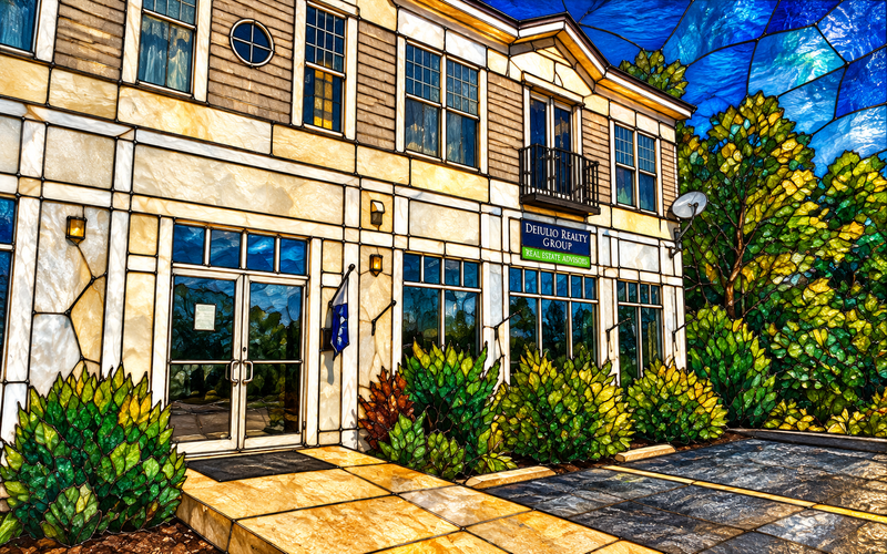 Deiulio Realty in Stained Glass