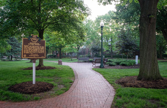 Historic Worthington greenspace