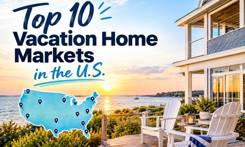 Top 10 vacation home markets in the U.S