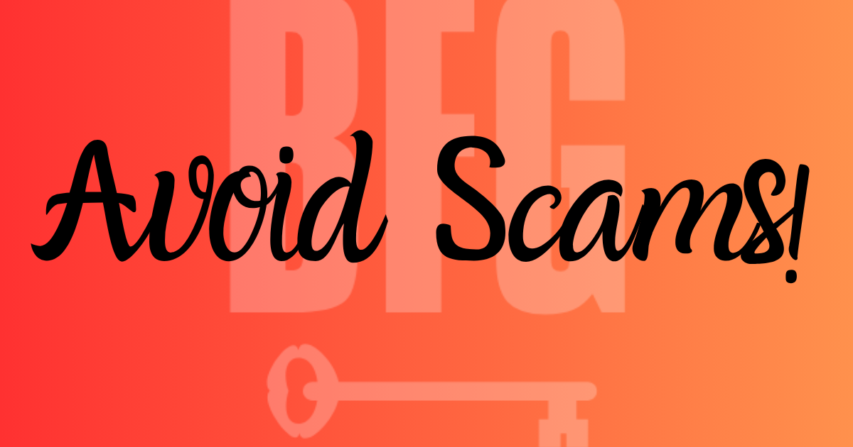 Avoid Scams!