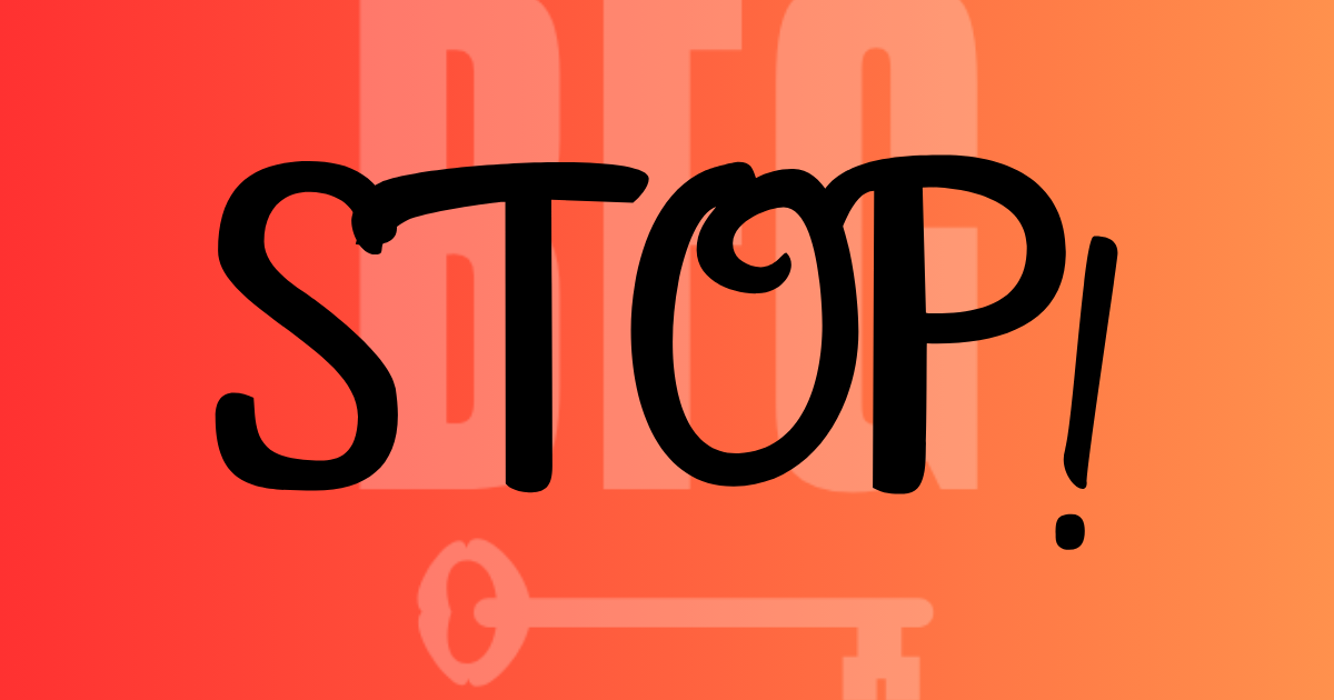 STOP!