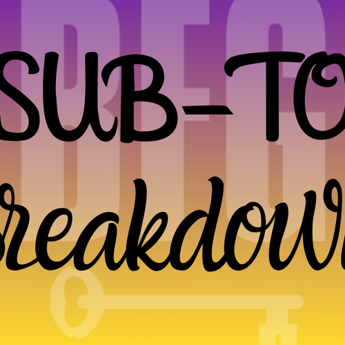 SUB-TO Example Breakdown