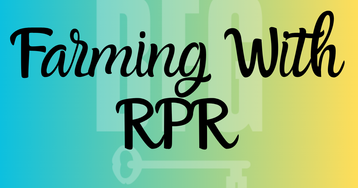 Farming With RPR